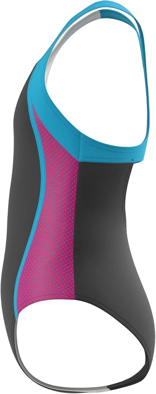 Speedo girls swimsuit back racerback design view