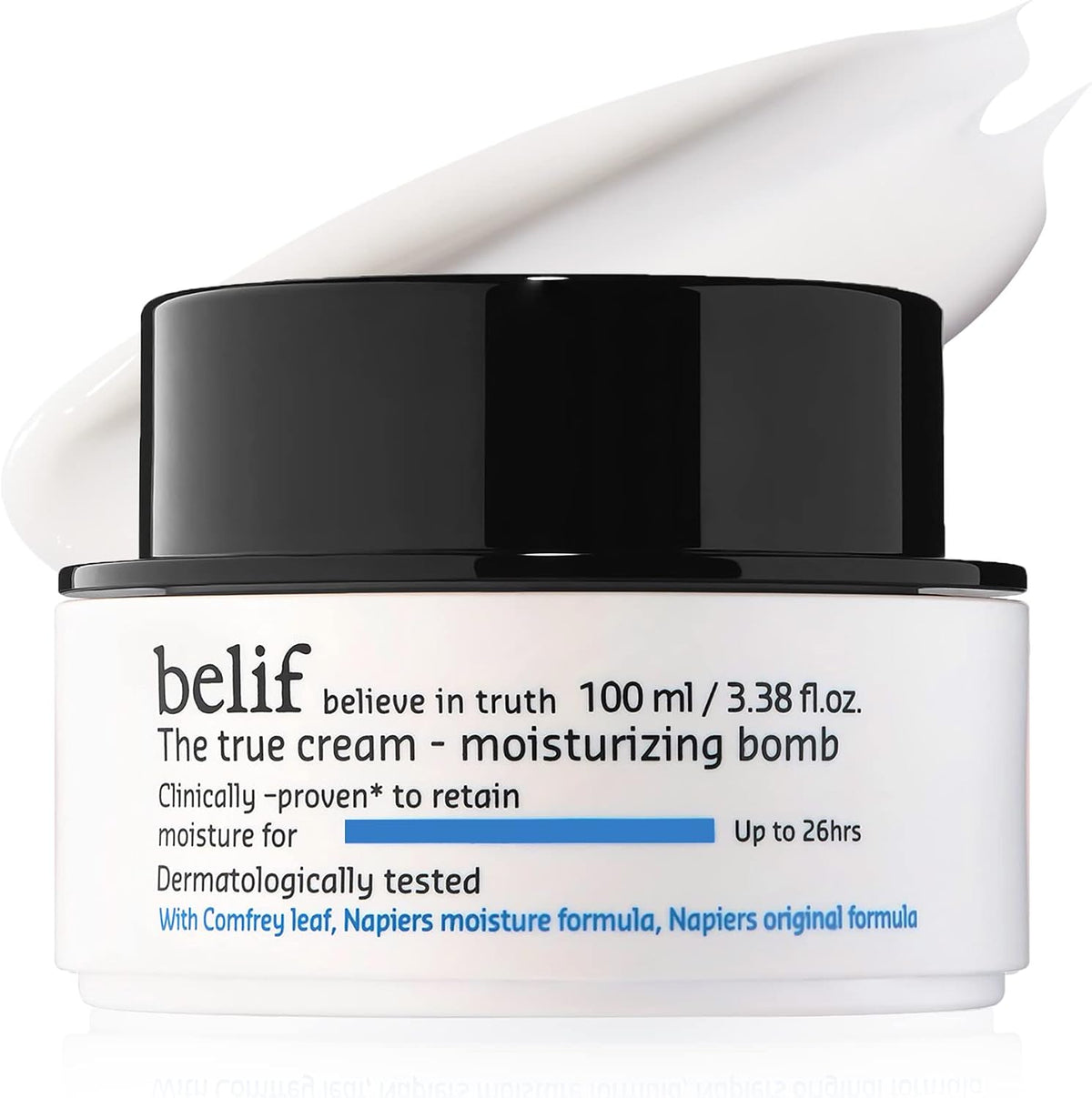 belif Moisturizing Bomb - Daily Ceramide Moisturizer with Peptide & Squalane, 48hr Hydration & Anti-Aging Cream, Milky & Lightweight, Restores Skin Barrier, Korean Skincare, 1.68 fl oz (50ml) - Image 10