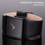Sibosun minimalist quartz watch buckle and genuine leather band