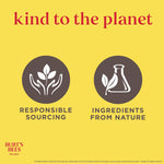 Burt's Bees dog grooming wipes back packaging text