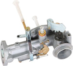 Briggs and Stratton compatible 5 HP carburetor showing fuel inlet nozzle