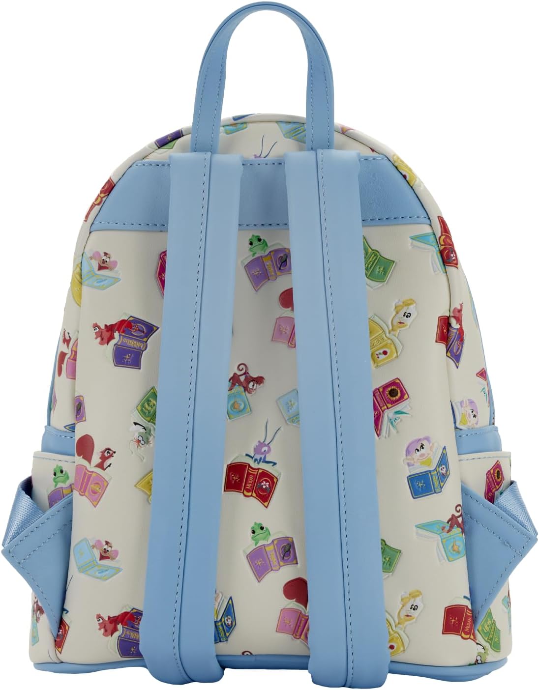 Loungefly Disney Princess Books Classics Mini Backpack front pocket detail