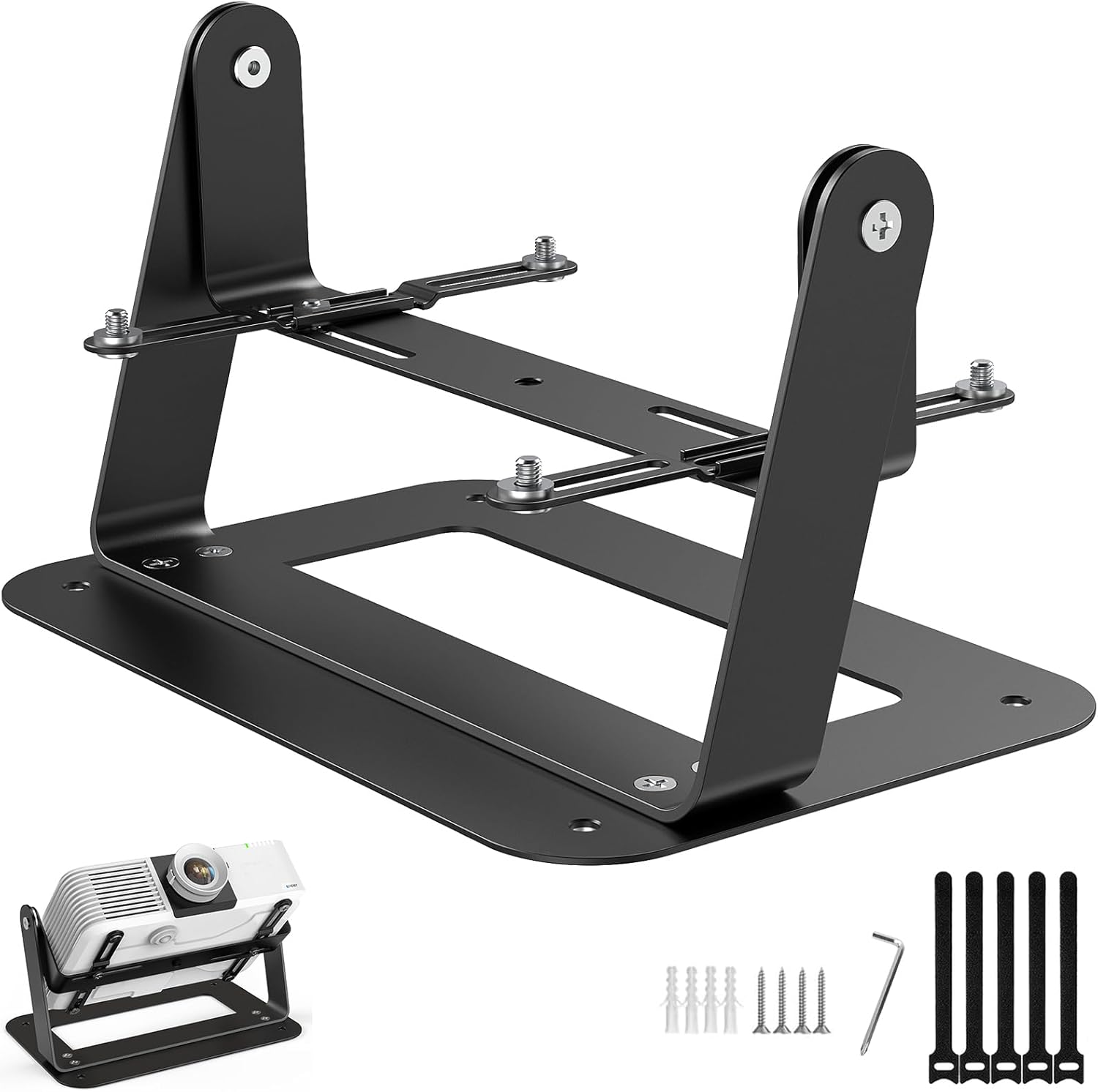 Dawasapat desktop foldable projector stand front view