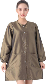 Tilyiala professional salon smock front view workwear