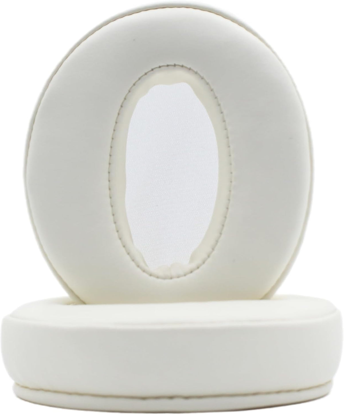 AIKKAUK replacement ear pads front view in white