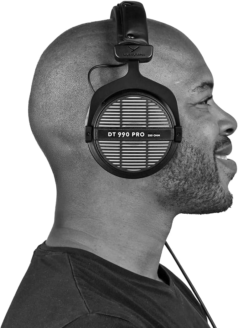Beyerdynamic DT 990 PRO over ear headphones side profile