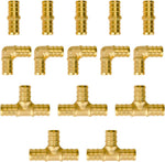 Packaging contents of Sungator brass pex fittings set