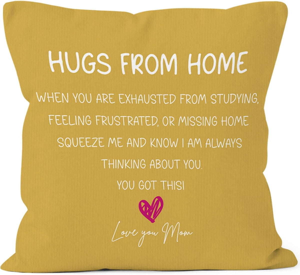 Funny Text Your Mom Throw Pillow Covers 18x18, College Dorm Room Classroom Decorative Square Pillow Cases, Have Fun Go to Class Decor Pillowcases, Back to School Gifts - Image 11