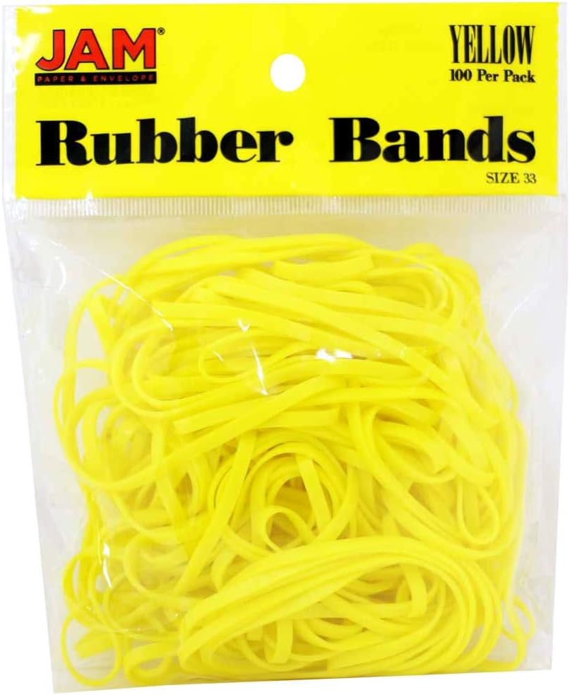 JAM PAPER Durable Rubber Bands - Size 64 - Red Multi-Purpose Rubberbands - 100/Pack - Image 11