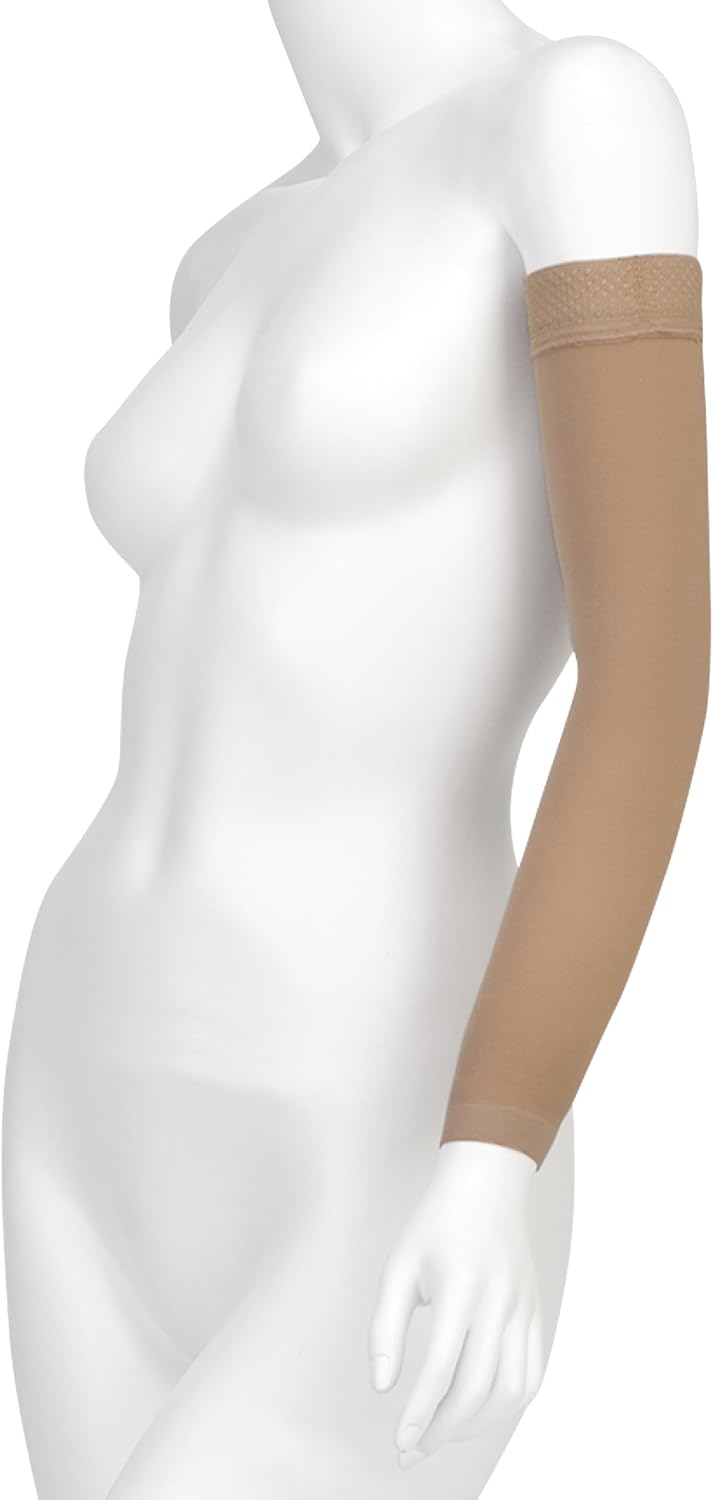 Juzo Soft 2001 Arm Sleeve Compression 20-30 mmHg, Max, Reg | Silicone border, ultra-soft, breathable, medical compression arm sleeve, opaque knit, high wearing comfort - Image 12
