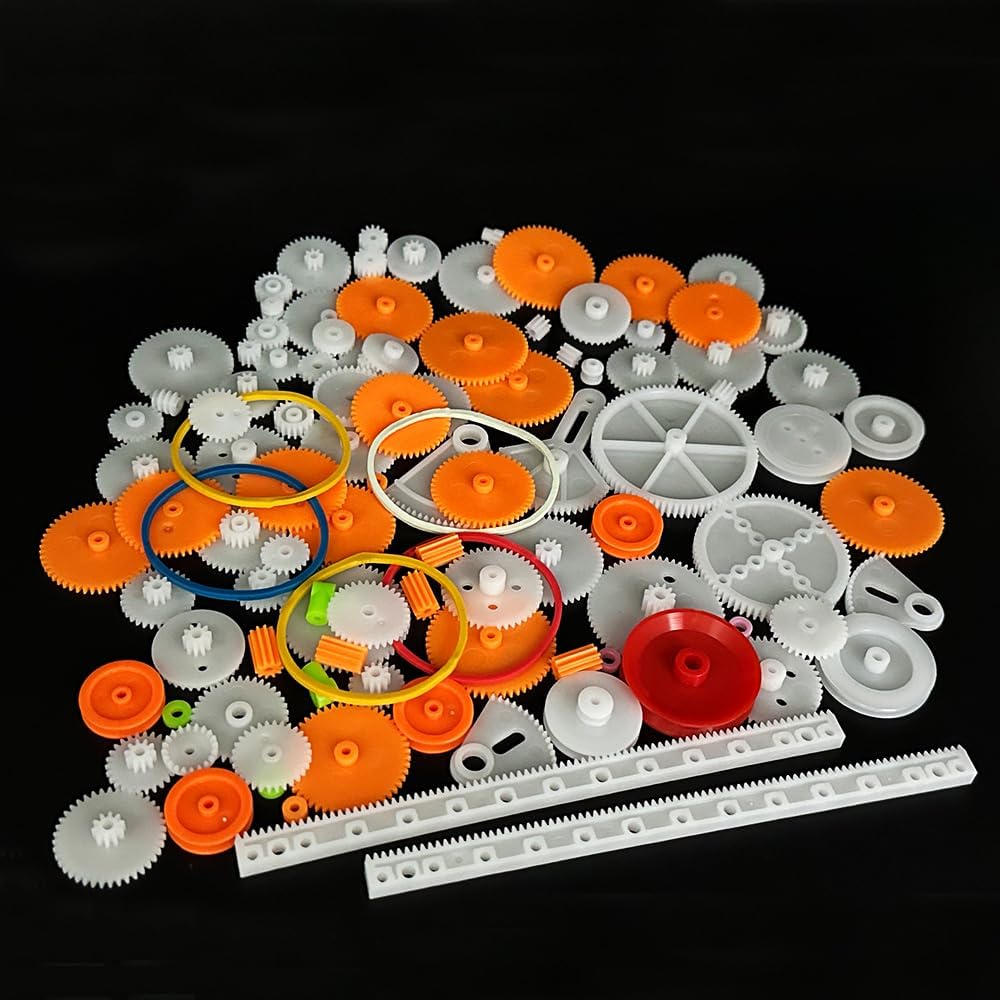 Urimpavido 105-piece plastic gear set front view