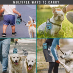 PetAmi pet waste bag pouch showing rubber dispensing hole with doggy bag