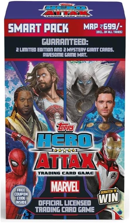 Topps Marvel Hero Attax 22-23 Collection - Trading And Collectable Card Games - Smart Pack - Image 1