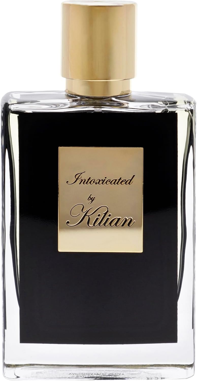 Kilian Intoxicated unisex fragrance box and spray bottle close up