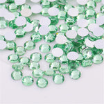 3000 Pieces SS12 3mm Flatback Rhinestones Clear Glass Round Gems Crystals for Nail Art DIY Crafts Clothes Shoes Bags Purple - Image 15