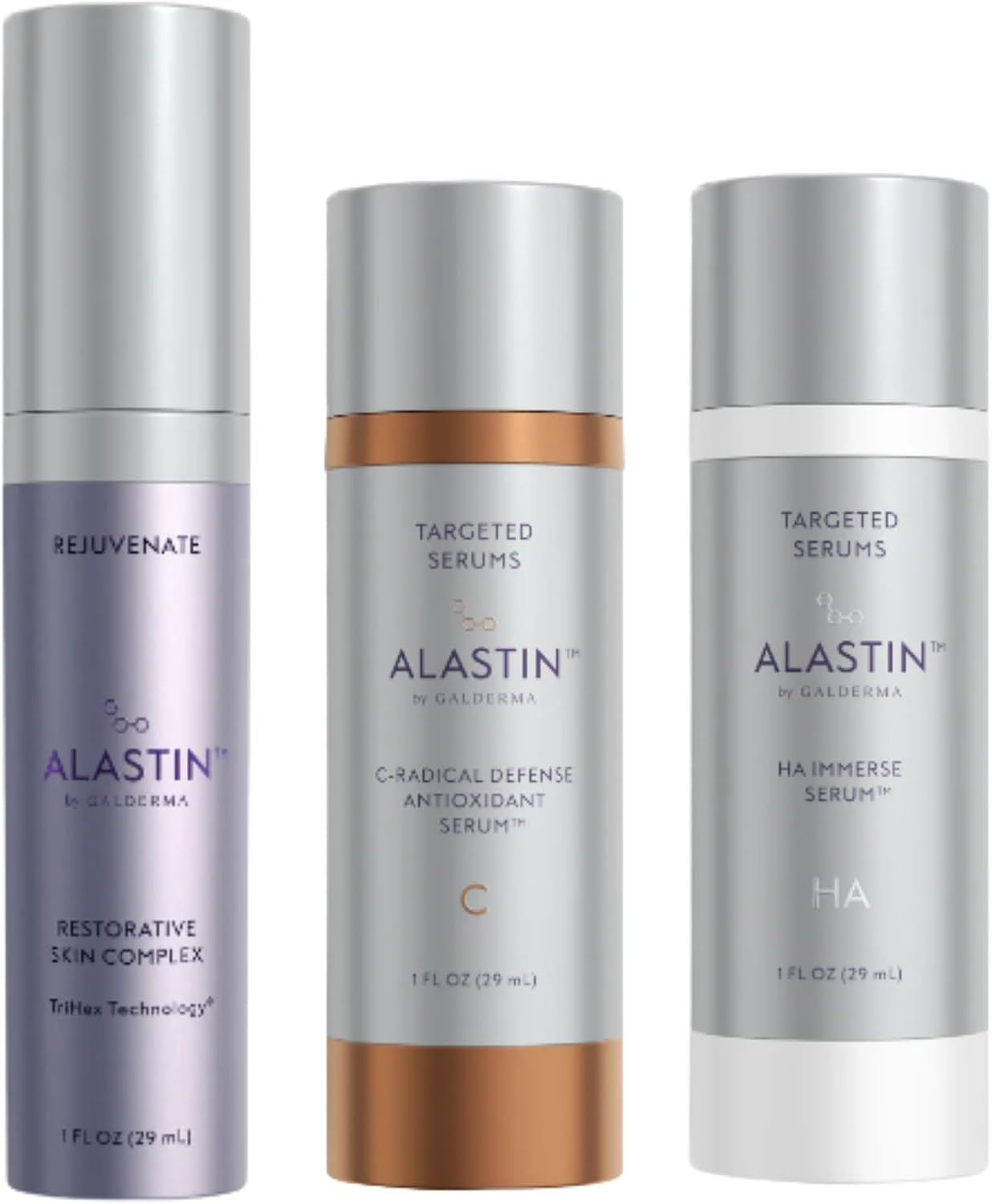 Alastin Skincare Solution Serums Bundle 3 Pieces front view