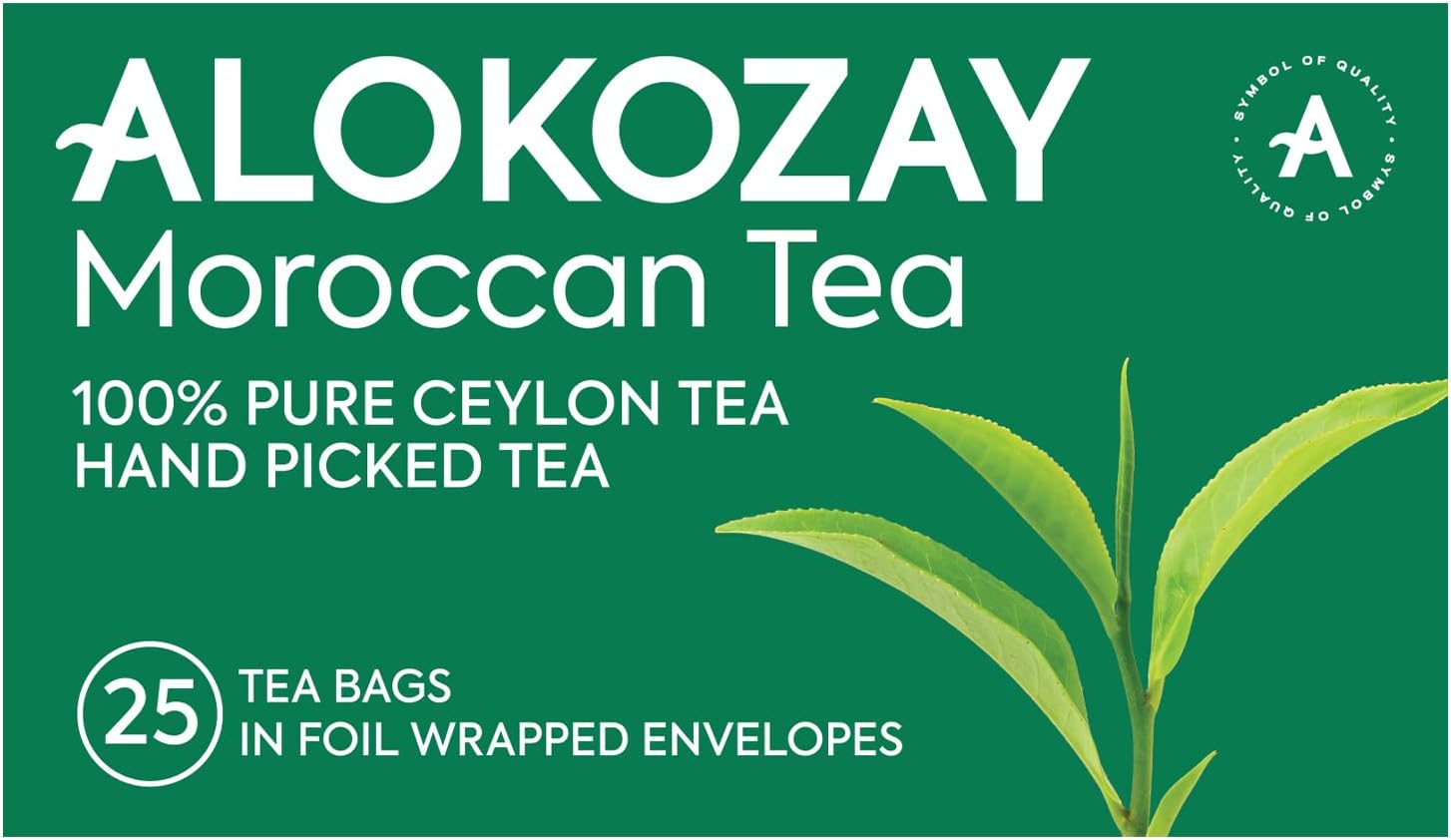 Alokozay Moroccan Tea 25 Tea Bags, 50g - Image 1