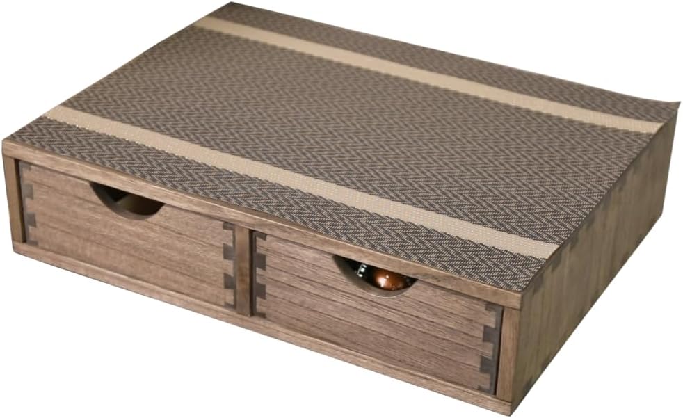DDYURI coffee pods storage drawer holder front view