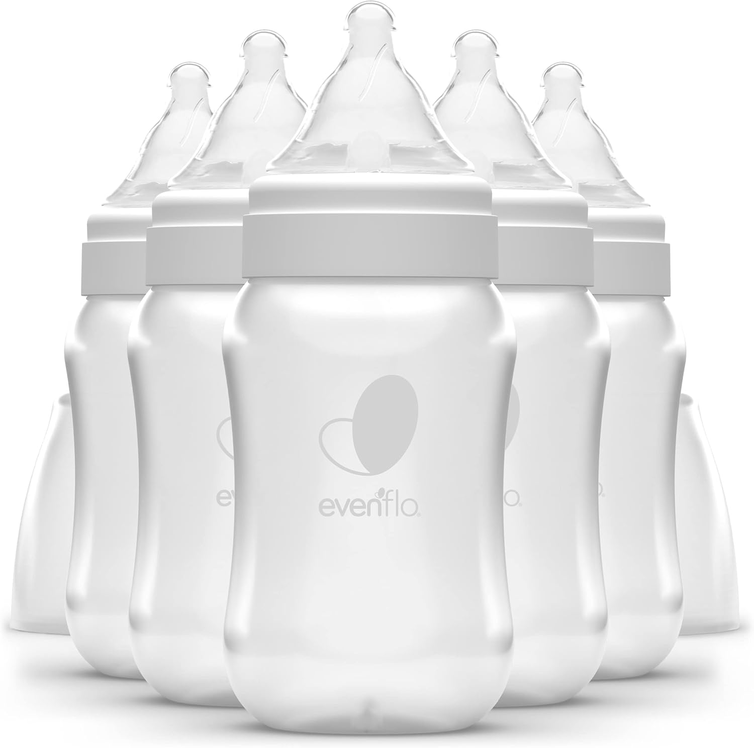 Evenflo Premium Proflo Venting Balance Plus wide neck bottles front view