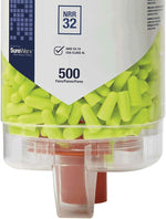 Sellstrom polyurethane foam ear plugs tapered shape