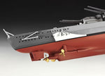 Revell German Bismarck warship model display stand included