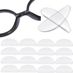 TOODOO adhesive silicone eyeglasses nose pads transparent front package view