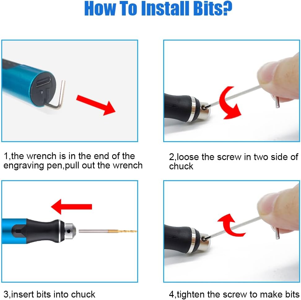 VQVYBXN jewelry making drill pen grip detail