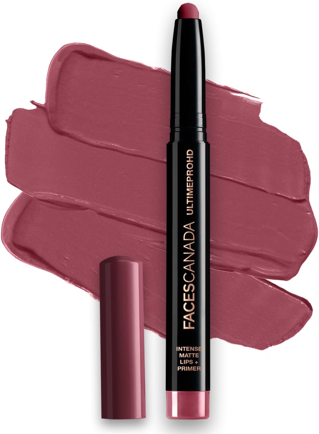 Faces Canada HD Intense Matte Lipstick front view product packaging