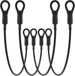 SDTC Tech 4-pack heavy duty loop end cable front view