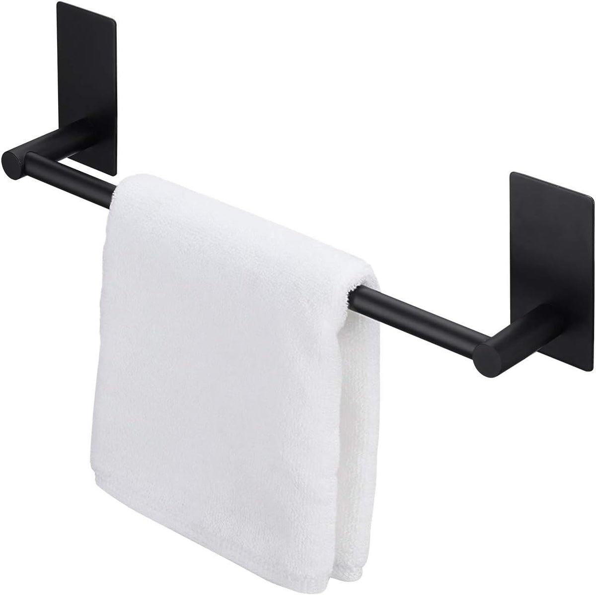 KES 20-Inch Towel Bar for Bathroom, Self Adhesive Hand Towel Holder No Drill Wall Mounted SUS 304 Stainless Steel Matte Black, A7000S50B-BK - Image 11