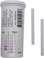 Bartovation nitrite and nitrate test strips bottle front view water testing