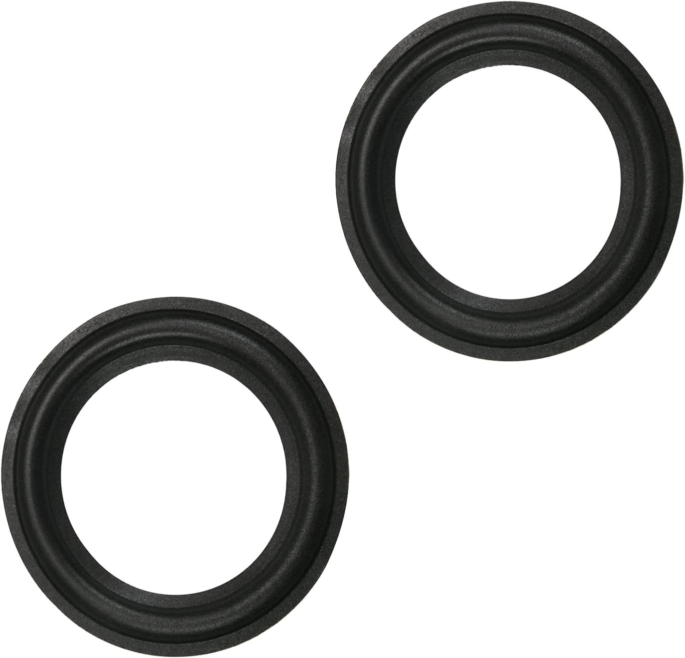 Fielect 3.5 inch foam speaker edge surround rings set of 2