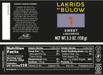 LAKRIDS BY BÜLOW vegan gluten free Scandinavian candy jar