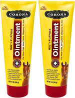 Application of Corona ointment on animal skin showing thick consistency
