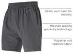 Ultra Performance 4 pack workout shorts color assortment