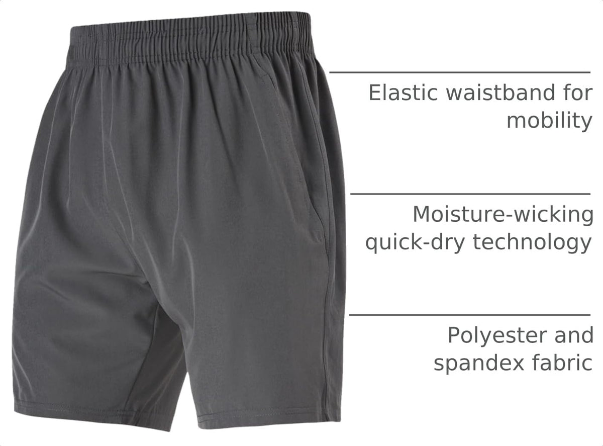 Ultra Performance 4 pack workout shorts color assortment