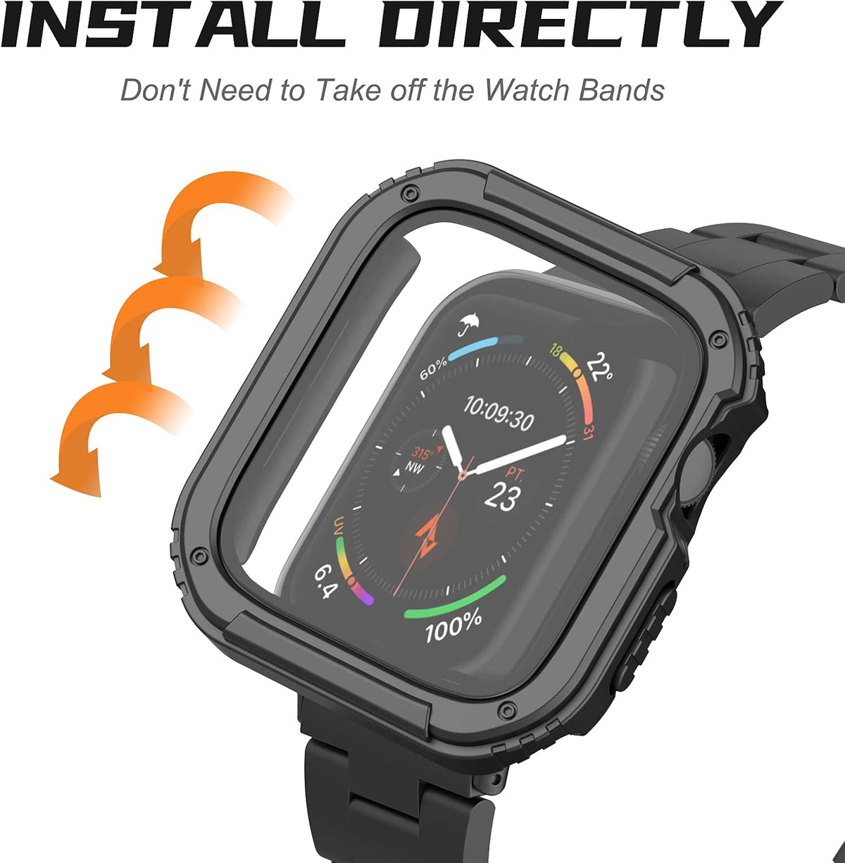 Adepoy 2 pack watch case packaging and contents