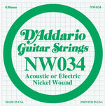 D'Addario NW020 Nickel Wound Electric Guitar Single String - Image 15