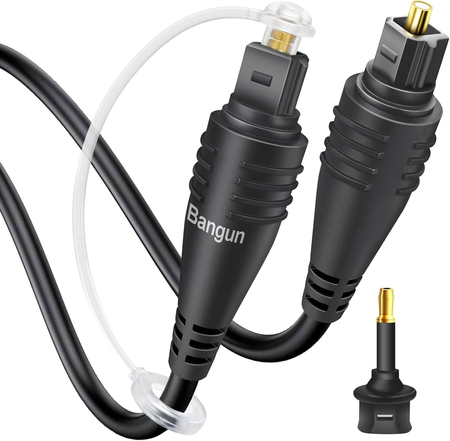 Bangun 0.2m short optical audio cable front view