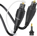 Bangun 0.2m short optical audio cable front view