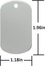 StayMax silver metal stamping blanks package display