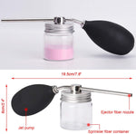 Noverlife portable powder duster applicator close-up