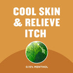 Gold Bond Medicated cooling skin protectant powder close up display