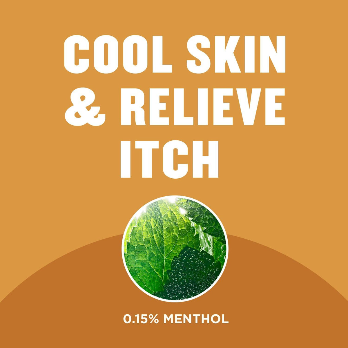 Gold Bond Medicated cooling skin protectant powder close up display