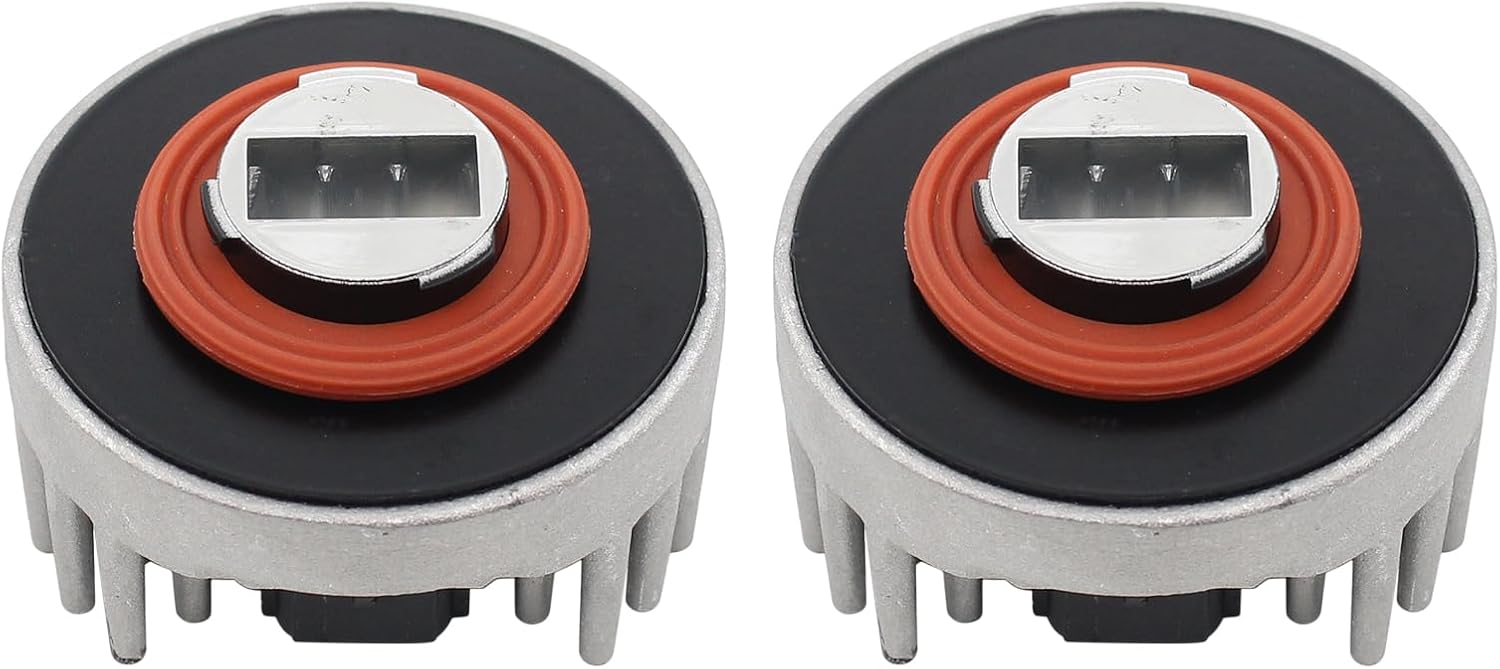 DriveFix Tail Light Bulb LED Unit front view showing premium silver aluminum heat sink base.