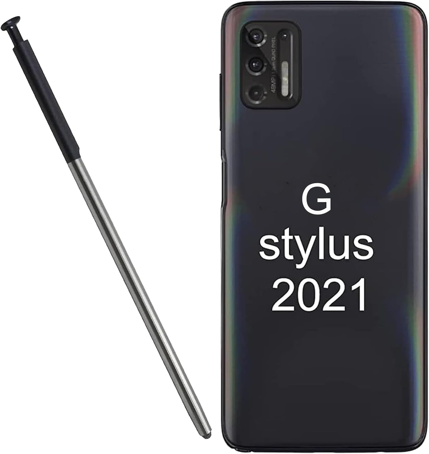 LiXiongBao Moto G Stylus 2021 replacement pen front view accessories