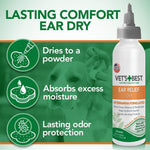 Vet's Best grooming kit for dog ear hygiene