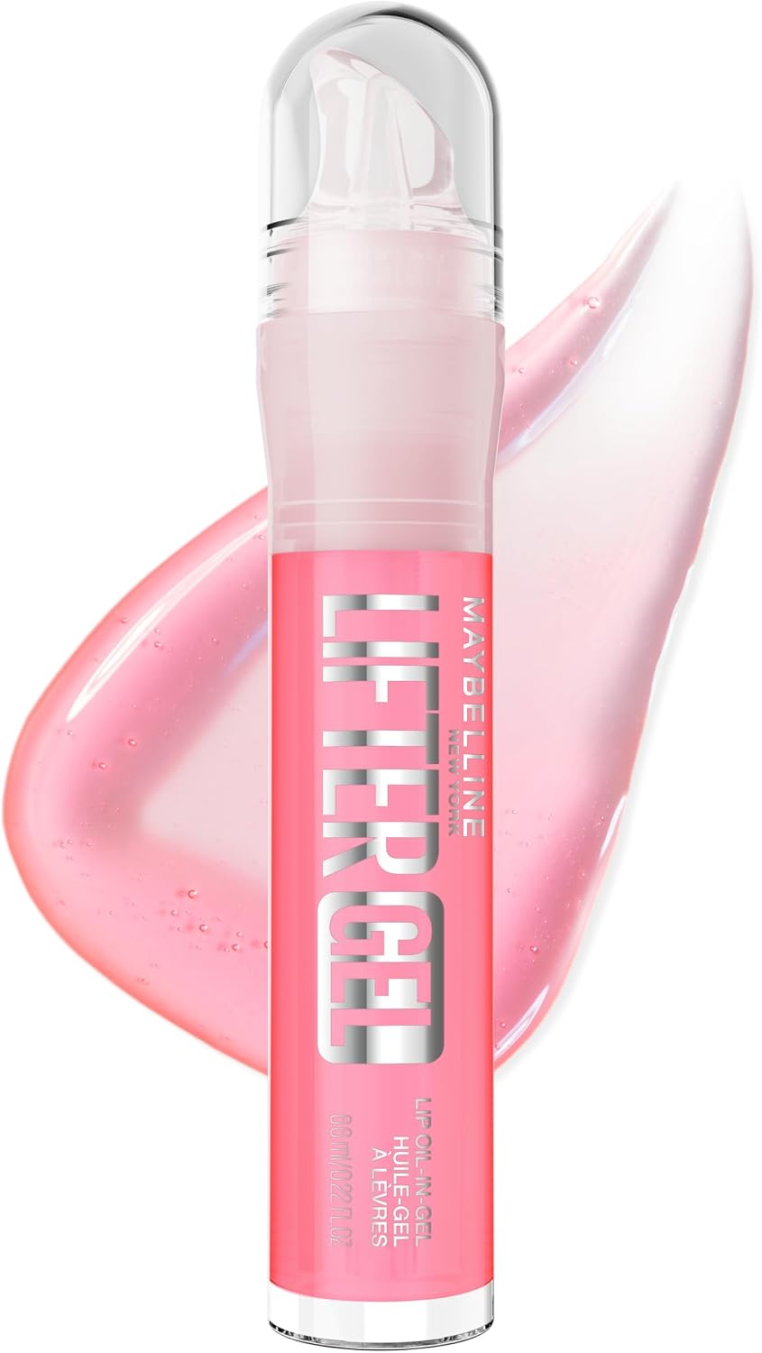MAYBELLINE Lifter Oil-in-Gel Lip Gloss for Glassy, Bouncy Shine, Hydrating, Tinted Lip Balm and Moisturizer with Hyaluronic Acid and Passionfruit Oil, Strawberry Shake (Mauve Pink) - Image 14