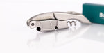 Bull in China wine opener brushed metal finish lifestyle shot