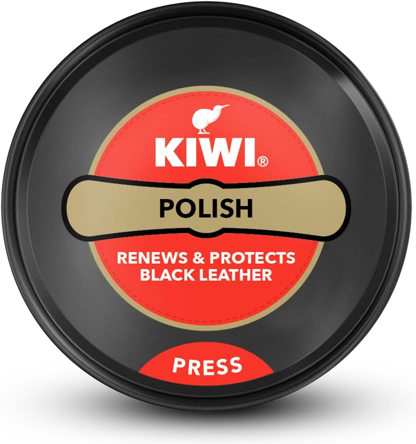 Kiwi Wax Shoe Polish | Renews and Protects Leather | For Black Leather (40 gm) - Image 1